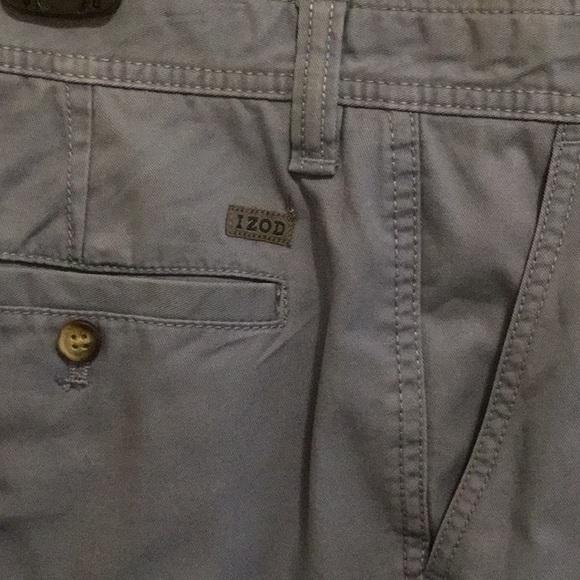 *EUC* Izod slate blue shorts. Size 36 - Picture 2 of 5